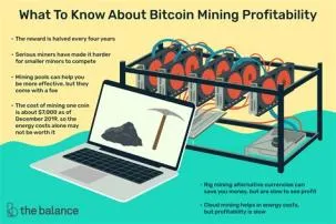 Is it profitable to mine bitcoin?