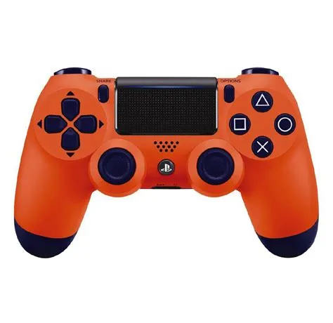 What does orange mean on ps4 controller