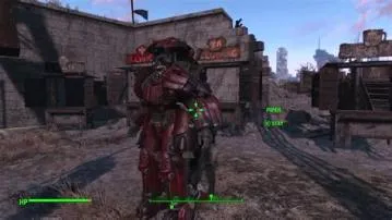 Can piper wear power armor?