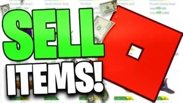 Is it illegal to sell roblox items for money?