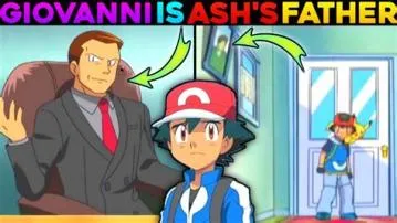 Who is ashs real dad in pokémon?