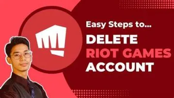 Will riot delete your account?
