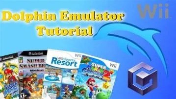 Is dolphin emulator a wii?