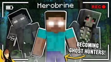 Is herobrine a real ghost?