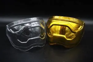 Is master chiefs visor gold?