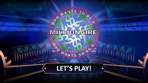 What type of game is who wants to be a millionaire