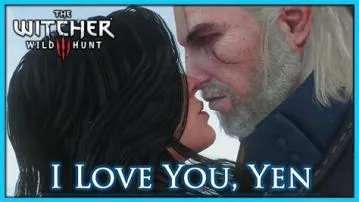 Why does yen kiss geralt for aard?