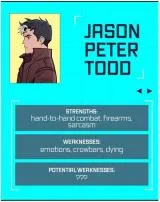 What is jason todd weakness?