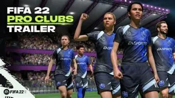 How does pro clubs work in fifa 22?