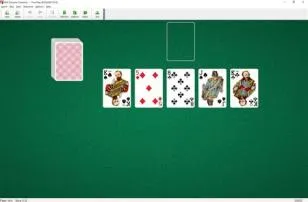 Can you pick up from the discard pile in solitaire?