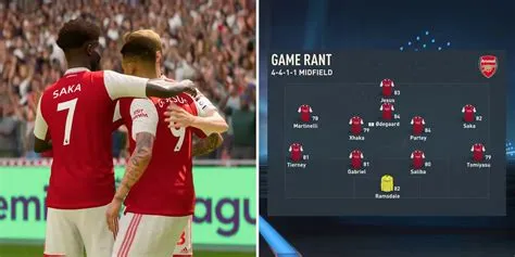 What is the best formation in fifa 19 arsenal