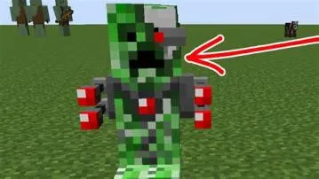 Is a creeper a robot in minecraft?