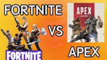 What is more competitive fortnite or apex?