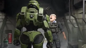 Why is master chief so big?