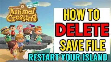 What happens if you uninstall animal crossing new horizons?