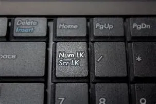 What is the numo key?