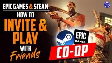 How do i invite friends to epic on steam?