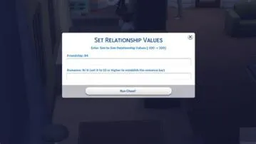How do i check my sims relationship status?