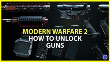 Why isn t my gun unlocking mw2?