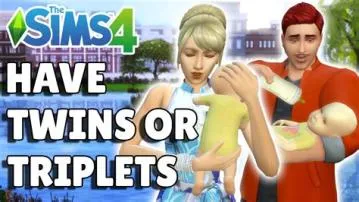 Is there a cheat to make your sim have triplets?