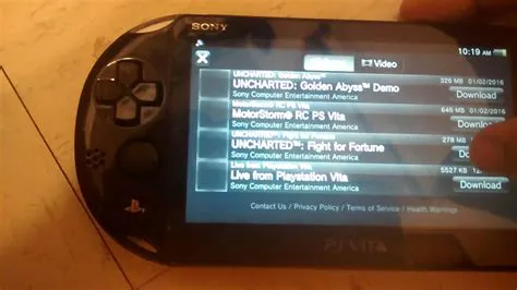 How do i download ps vita games from the playstation store