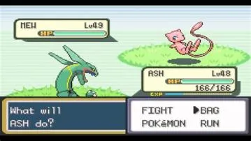 Where is mew in fire red?