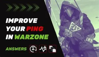 Is 50 ms ping good for warzone?