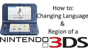 Can you change the region on a 3ds?