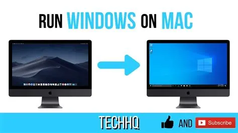 Can you run windows on a mac