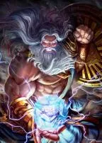 Who is even stronger than zeus?