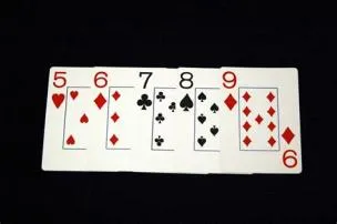 What is the highest straight card?