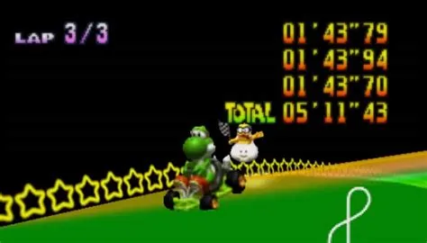 Is yoshi the fastest in mario kart 64