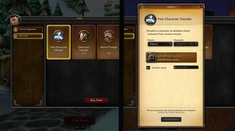 How to transfer character from wow classic to wotlk