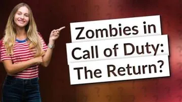 Why did cod remove zombies?
