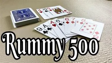 How many cards do you get when you play 500 rummy?