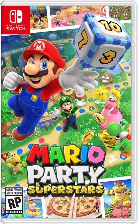 How many players can play mario party switch