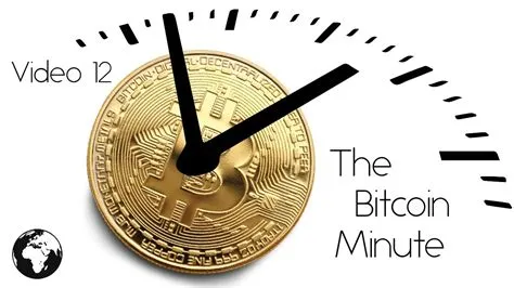 Why is bitcoin 10 minutes