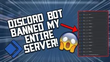 Can you get banned on discord for using bots?