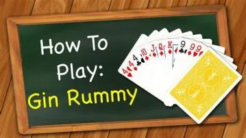 Can you do runs in gin rummy?