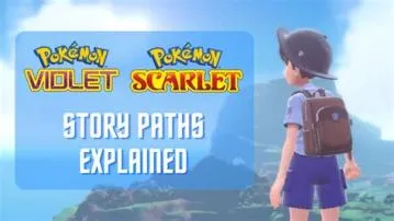 Can i do all 3 paths in pokémon violet?