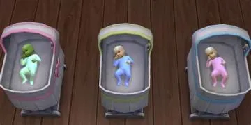 Can you find out gender of baby sims 4?