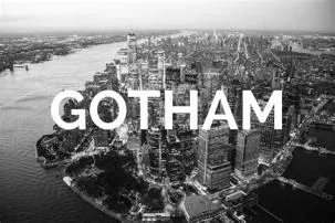 Is gotham city based on a real place?