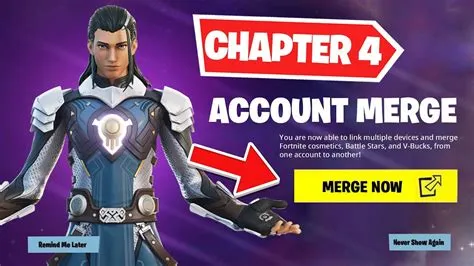 Can you merge fortnite accounts chapter 3 season 2
