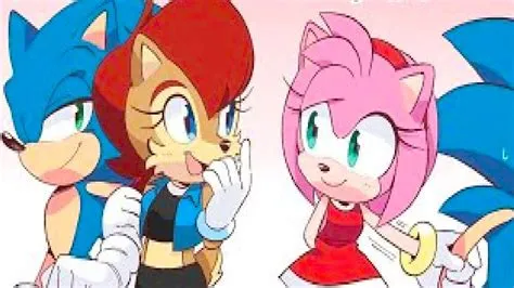 Does sonic married amy and sally