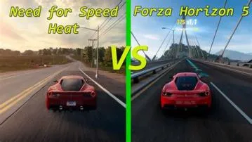 Is forza horizon 4 better than need for speed heat?