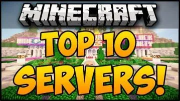 What is the popular is server in minecraft?