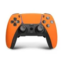 What does orange light mean on ps5 controller?