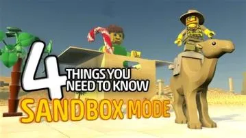 Does lego worlds have a sandbox mode?