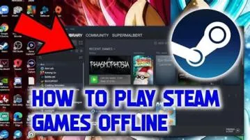 How do i play steam games offline on my phone?