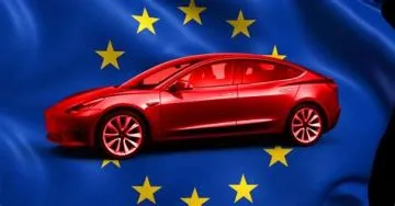 How much is a tesla in europe?
